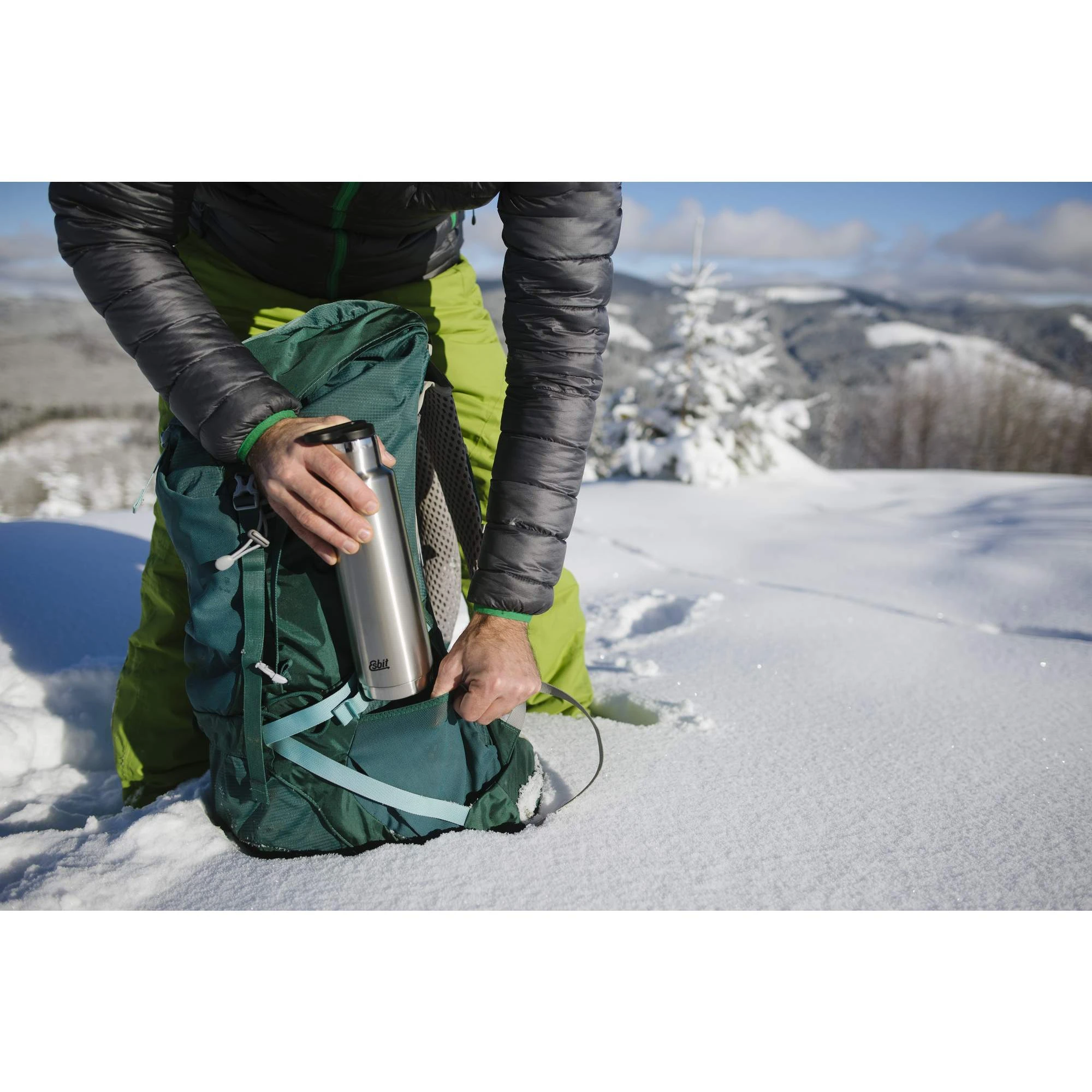 Esbit PICTOR EDELSTAHL ISOLIERFLASCHE, 550 ML - Thermokanne 8 Esbit PICTOR EDELSTAHL ISOLIERFLASCHE, 550 ML - Thermokanne – Bild 6