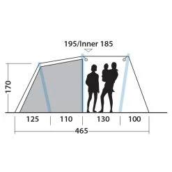 Outwell STARHILL 4A - Familienzelt -Marmot Shop 5638031667 r starhill 4a outwell 24